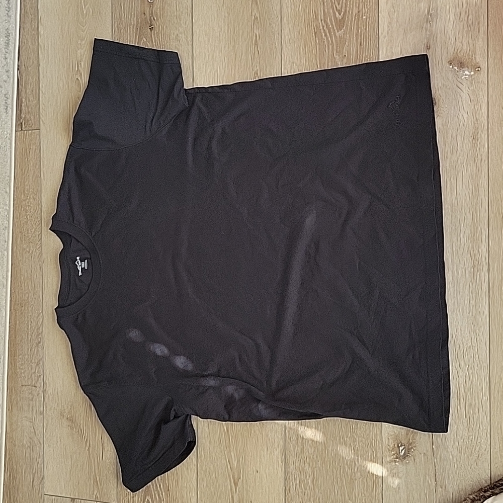 Like new! Eddie Bauer tee, black, xxl